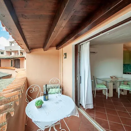 아파트 Porto-cervocasa Con Piscina E Vista Yachts 포르투 세르보